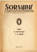 Várkonyi Nándor - Sorsunk 1942. II. évfolyam 1-8 szám