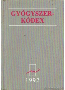 Alföldi Sándor - Gyógyszerkódex 1992 Alföldi Sándor - Gyógyszerkódex 1992, Budapest 1992 antikvár könyv