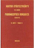 Prof. Dr. Árky István - Magyar gyógyszerkönyv VII kiadás IV.