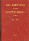 Prof. Dr. Árky István - Magyar gyógyszerkönyv VII kiadás I.