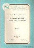 Popper György dr.-Kurutzné dr. Kovács Márta - Számítástechnika - A véges elem módszer matematikai alapjai