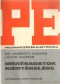 Dr. Ambrózy András- Jávor András - Mérésadatok kiértékelése