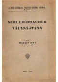Márkus Jenő - Schleiermacher váltságtana