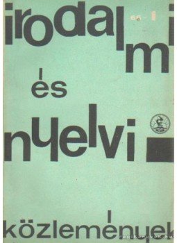  - Irodalmi és nyelvi közlemények 1966.I. szám, Budapest 1966 antikvár könyv