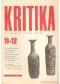 Almási Miklós és Diószegi András és Wéber Antal (szerk.) - Kritika 1971. november-december 11-12. szám