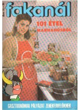  - Fakanál 101 étel marhahúsból, Budapest 1988 antikvár könyv