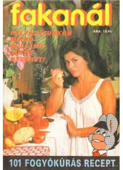  - Fakanál 1990/4. - 101 fogyókúrás recept, Budapest 1990 antikvár könyv
