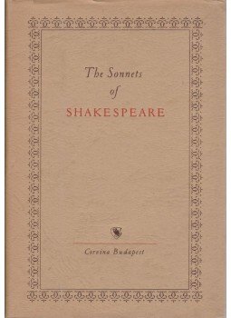 William Shakespeare - The Sonnets of Shakespeare William Shakespeare - The Sonnets of Shakespeare, Budapest 1956 antikvár könyv