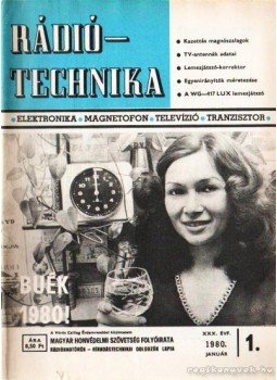 Stefanik Pál - Rádiótechnika 1980. évfolyam (teljes) Stefanik Pál - Rádiótechnika 1980. évfolyam (teljes), Budapest 1980 antikvár könyv