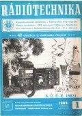 Békei Ferenc - Rádiótechnika 1983. évfolyam (teljes)
