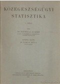 Petrilla Aladár - Közegészségügyi statisztika I. rész