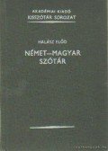 Halász Előd - Német-magyar szótár