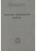 Pechan Alfonz - Magyar-eszperantó szótár
