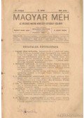 Szilassy Zoltán - Magyar Méh 1920. XLI. évfolyam (töredék) 1921-1922. XLII-XLIII. évfolyam (teljes)