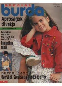 - Special Burda 1994/6 tavasz-nyár (Apróságok divatja) - Special Burda 1994/6 tavasz-nyár (Apróságok divatja), Budapest 1994 antikvár könyv