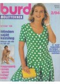 Hajós Katalin,Annelore Weniger (szerk.),Acsay Judit - Burda Moletteknek 1994/2.