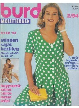 Hajós Katalin, Annelore Weniger (szerk.), Acsay Judit - Burda Moletteknek 1994/2. Hajós Katalin, Annelore Weniger (szerk.), Acsay Judit - Burda Moletteknek 1994/2., Budapest 1994 antikvár könyv