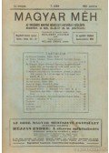 Szilassy Zoltán - Magyar Méh 1930. LI. évfolyam (teljes), 1931. LII. évfolyam (töredék)