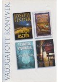 Finder, Joseph,Rollins, James,Fowler, Earlene,Cleland, Jane K. - Gyilkos ösztön / A nyeregkészítő felesége / A csontok nyomában / Halálra ítélve