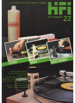 Darvas László - Hifi magazin 22. 1986/3. Darvas László - Hifi magazin 22. 1986/3., Budapest 1986 antikvár könyv