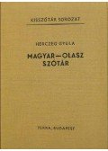 Herczeg Gyula - Magyar-olasz szótár