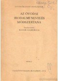 Bauger Gabriella - Az óvodai irodalmi nevelés módszertana