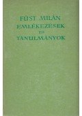 Füst Milán - Emlékezések és tanulmányok