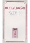 Szabó Márton- Szabó Máté,Bozóki András - Politikatudományi szemle 1993. 4. szám