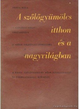Tomba Béla - A szőlőgyümölcs itthon és a nagyvilágban Tomba Béla - A szőlőgyümölcs itthon és a nagyvilágban, Budapest 1964 antikvár könyv