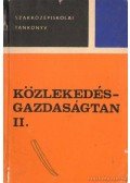 Cseh Lajos,Veroszta Imre dr. - Közlekedésgazdaságtan II.