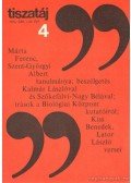 Vörös László - Tiszatáj 1976. április 30. évf. 4.