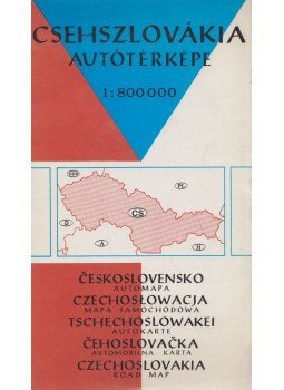 - Csehszlovákia autótérképe (1: 800 000) - Csehszlovákia autótérképe (1: 800 000), Budapest 0 antikvár könyv