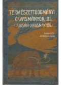 Szterényi Hugó - Természettudományi olvasmányok III.