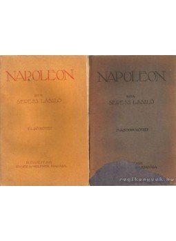 Seress László - Napoleon I-II. kötet Seress László - Napoleon I-II. kötet, Budapest 1914 antikvár könyv