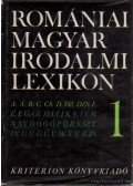 Balogh Edgár - Romániai magyar irodalmi lexikon 1. A-F