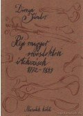 Dörnyei Sándor - Régi magyar orvosdoktori értekezések 1772-1849 I-II.