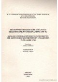Varga András - Régi magyar nyomtatványok 1700-ig