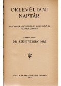 Dr. Szentpétery Imre (szerk.) - Oklevéltani naptár