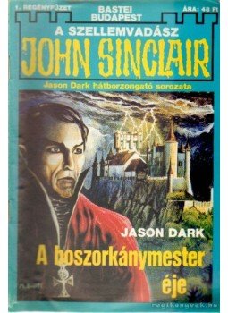 Dark, Jason - A boszorkánymester éje, Budapest 1990 antikvár könyv