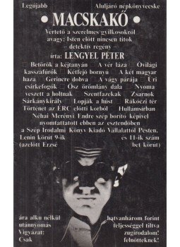 Lengyel Péter - Macskakő Lengyel Péter - Macskakő, Budapest 1988 antikvár könyv