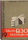 Sinka Ferenc - Falazás B30 blokktéglával