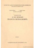Csűrös Klára-Szabó Anna-Gorilovics Tivadar - Fejezetek a XX. század francia irodalmából