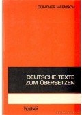 Haensch, Günther - Deutsche Texte zum Übersetzen