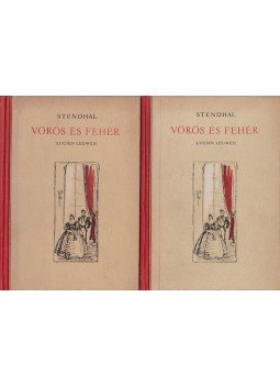 Stendhal - Vörös és fehér I-II. Stendhal - Vörös és fehér I-II., Budapest 1957 antikvár könyv