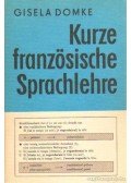 Domke, Gisela - Kurze französische Sprachlehre