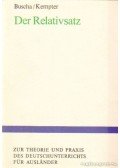 Kempter, Fritz,Buscha, Annerose - Der Relativsatz