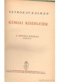 Sztrókay Kálmán - Kémiai kisérletek
