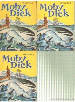 Herman Melville - Moby Dick I-III. kötet Herman Melville - Moby Dick I-III. kötet, 1962 antikvár könyv