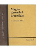 Gunst Péter - Magyar történelmi kronológia