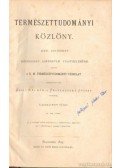 Paszlavszky József,Szily Kálmán - Természettudományi közlöny 11. kötet 113-124 füzet